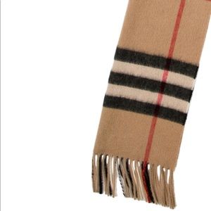 Burberry cashmere scarf!